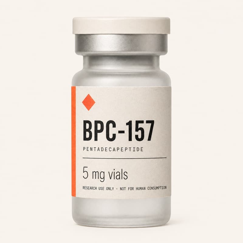 Illustrative label for BPC-157