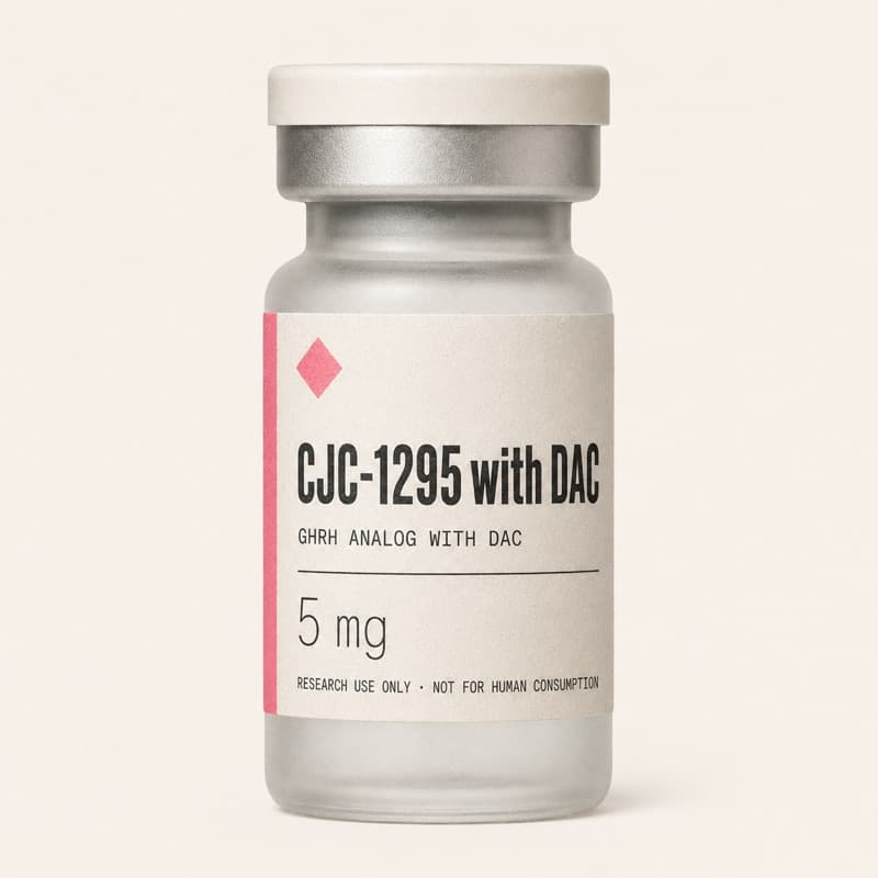 Illustrative label for CJC-1295 with DAC
