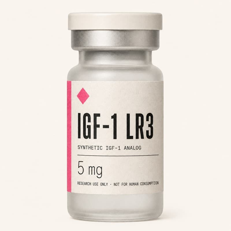 Illustrative label for IGF-1 LR3