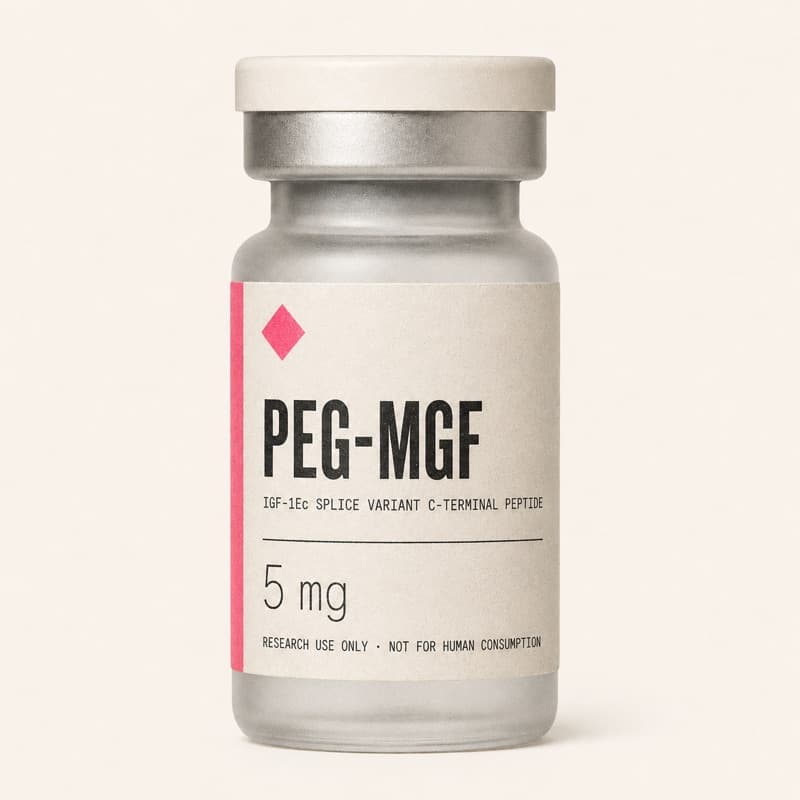Illustrative label for PEG-MGF