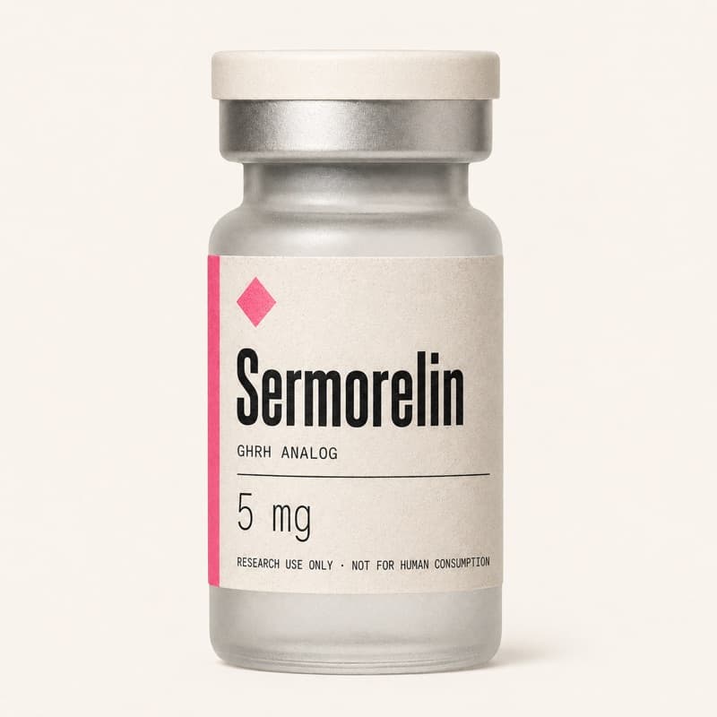 Illustrative label for Sermorelin