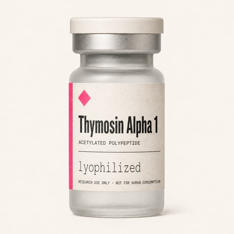 Illustrative label for Thymosin Alpha 1