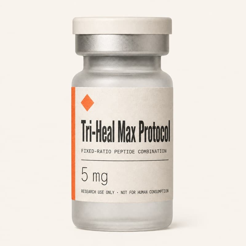 Illustrative label for Tri-Heal Max Protocol