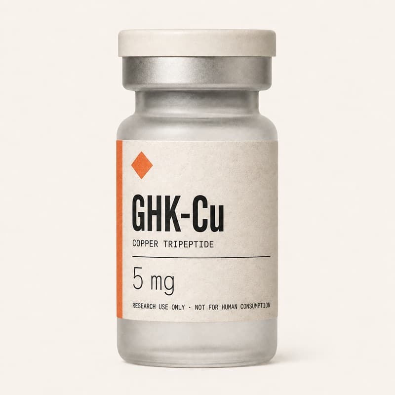 Illustrative label for GHK-Cu